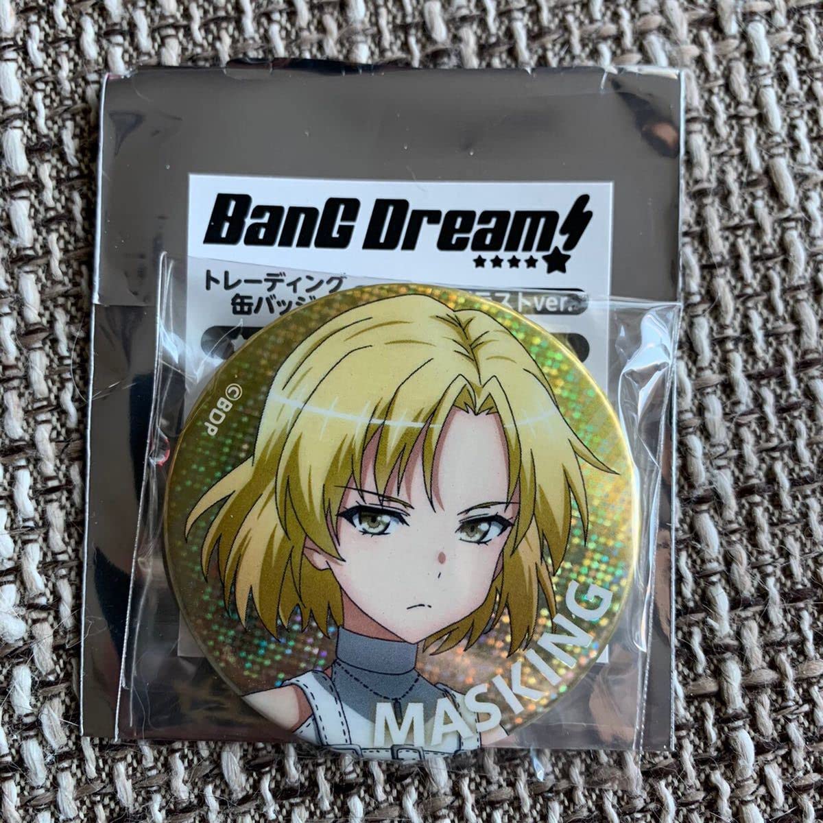BanG Dream! バンドリ あるあるCity限定 缶バッジ ホロ